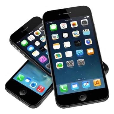 Iphone spento frontale sticker