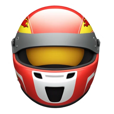 Ferrari F1 Helmet sticker