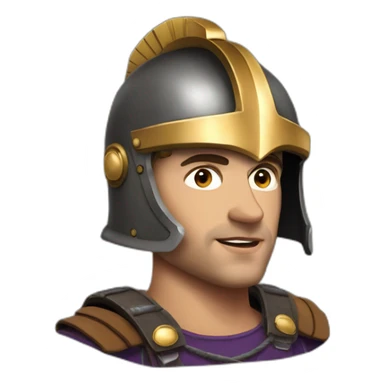 Paul Mescal hot wearing a gladiator helmet sticker