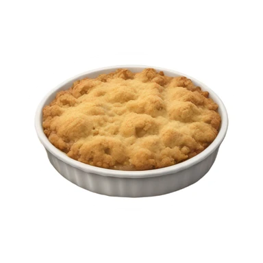 Apple crumble sticker