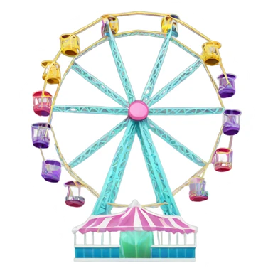 Ferris wheel  sticker