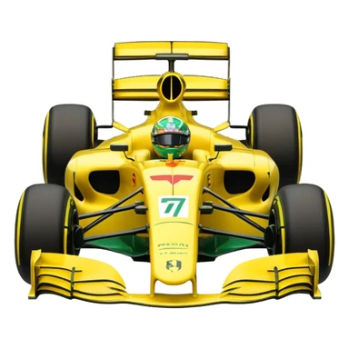 green and yellow ferrari f1 bell lewis hamilton helmet sticker