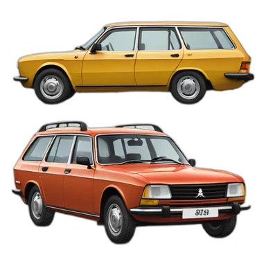 Peugeot 304 stationwagon sticker