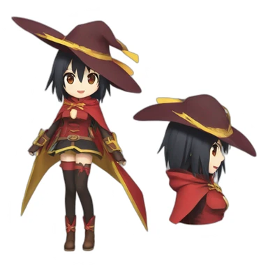 Megumin from konosuba sticker