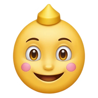Emoji ios 18 de cara de cumpleaños sticker