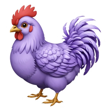 Lavender ameraucana sticker