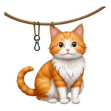 Mock the hang in there kitten  sticker