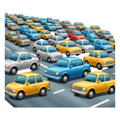 create an emoji to represent traffic sticker