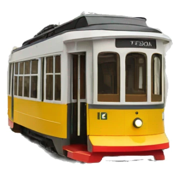 Tramway from Lisbon sticker