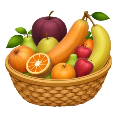generate an image for fruits basket sticker