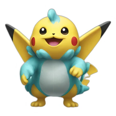 Pokémon trading card sticker