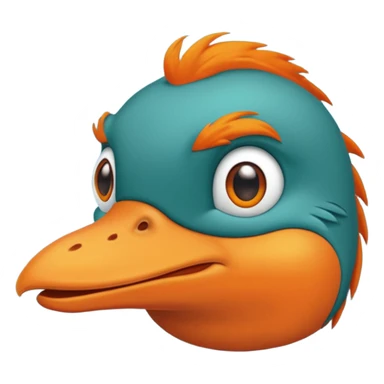 Perry the platypus  sticker