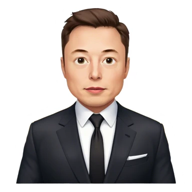 elon musk with parking sticker