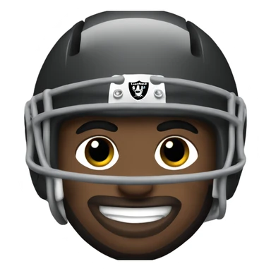 Las Vegas raiders player sticker