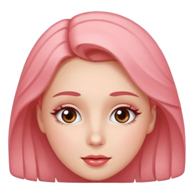 The woman looks like she's falling in love. sticker