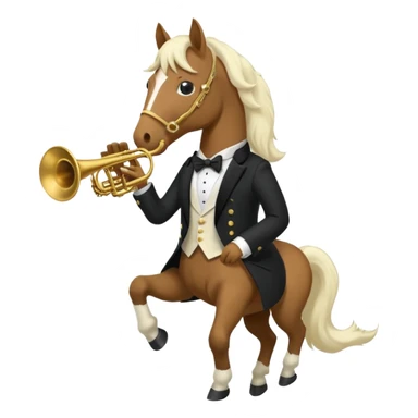 horse Musician sticker