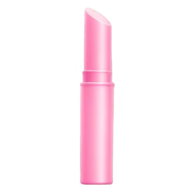 Light pink lipgloss tube sticker