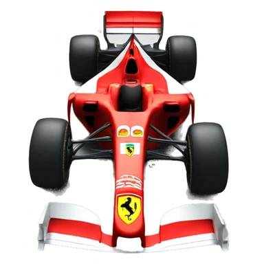 Ferrari F1 Car sticker