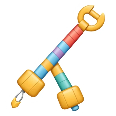 crea la imagen de un lazo de hilo caotico a uno sencillo sticker