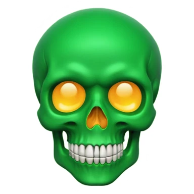 skull emoji use in whatsapp or instagram with green screen  sticker