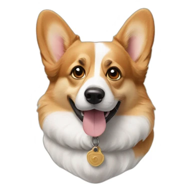 corgi the englishman sticker