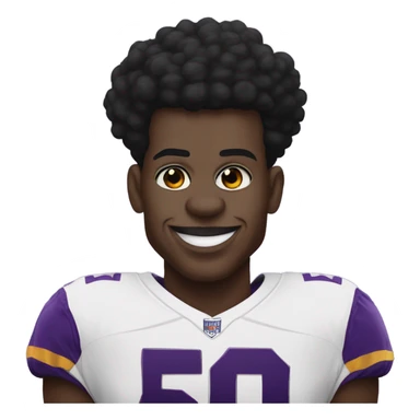 Lamar Jackson with a clown nose and jersey sticker