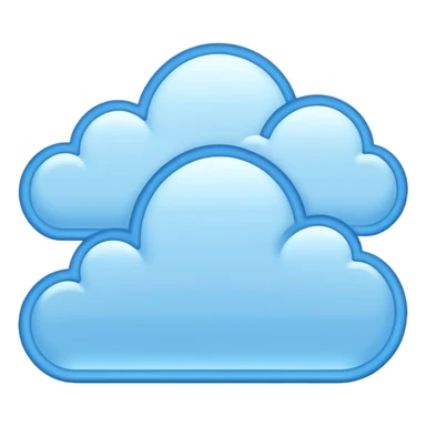 the word 'yay' in a creative, blue-themed style sticker