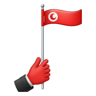 server staff badge flag sticker