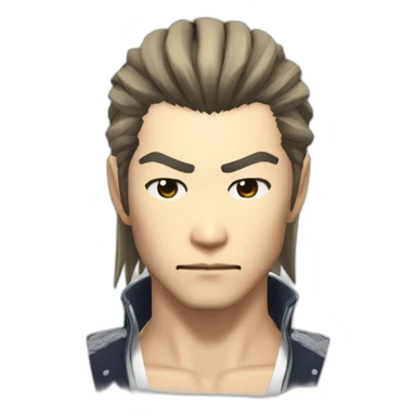 kiryu kazuma yakuza sticker