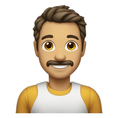 Cuadro de pintura sticker