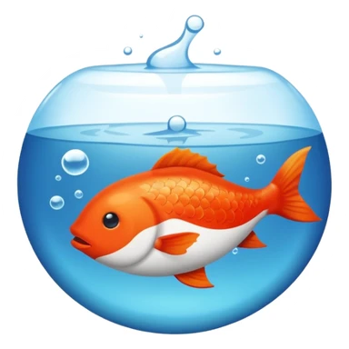 Un savon qui vole avec un poisson dans le bec sticker