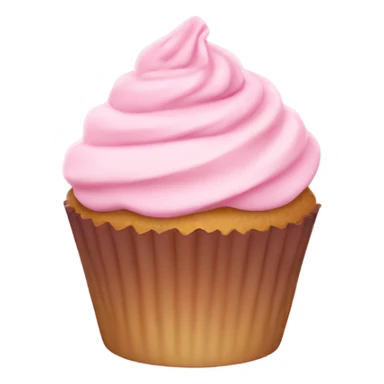 pastel pink cupcake sticker