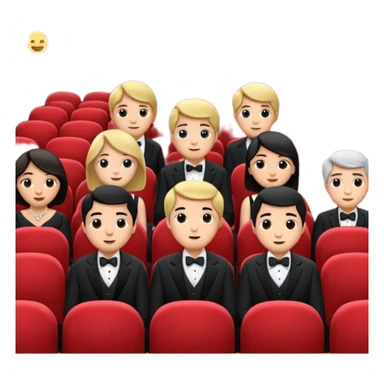 Audience small sticker