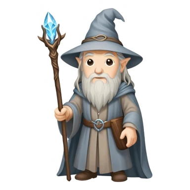 Gandalf avec son bâton magique sticker