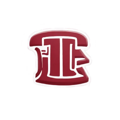 Indiana university logo sticker