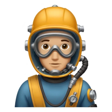 Underwater welder sticker
