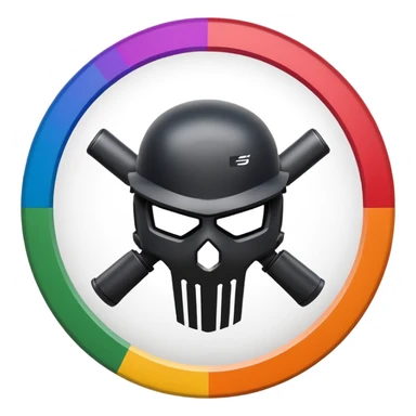 Rainbow Six Siege logo sticker