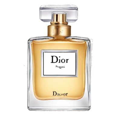 Dior parfum sticker