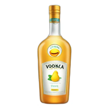 Bottle Vodka sticker