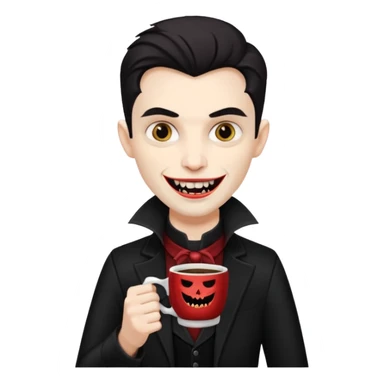 Vampire Barista  sticker