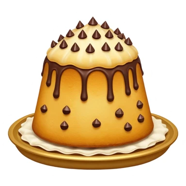 pandoro con cioccolatini sticker