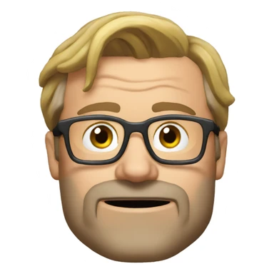 Klopp dizzy head sticker