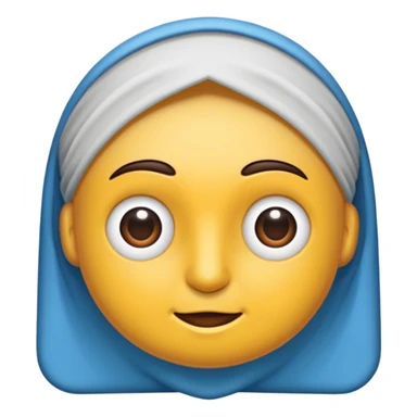 Mavi renkte bir bayrak yap sticker