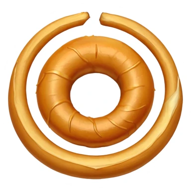 onion ring sticker