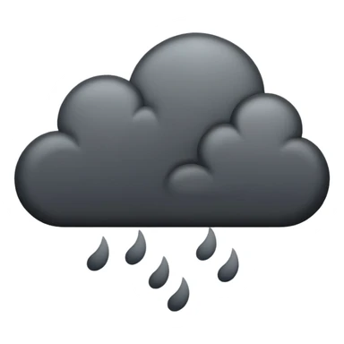 sky full of dark clouds  sticker