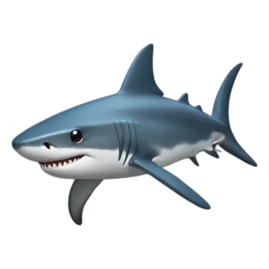 merlin shark sticker
