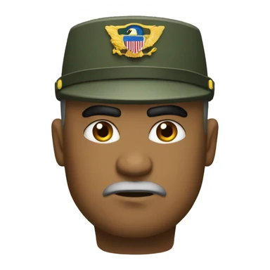 general of army usa angry sticker