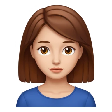 👸 use this emoji but give it white skin and brown hair sticker