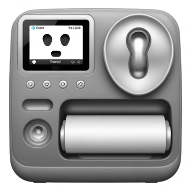 Ultrasound emoji sticker