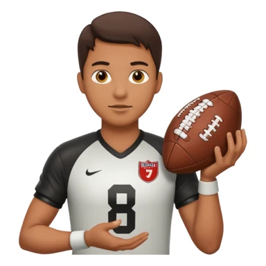 football holder sticker